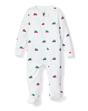 Load image into Gallery viewer, Petite Plume Holiday Pajama Rompers