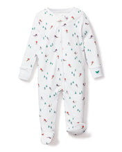 Load image into Gallery viewer, Petite Plume Holiday Pajama Rompers
