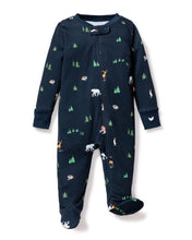 Load image into Gallery viewer, Petite Plume Holiday Pajama Rompers