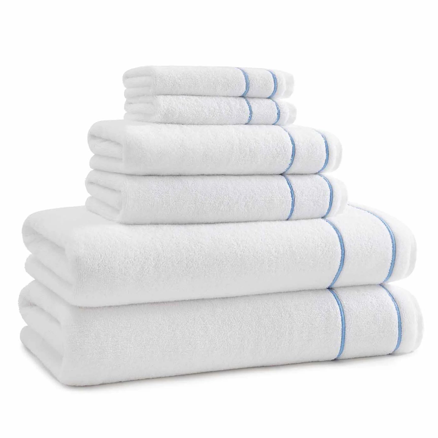 Hand Towels Periwinkle Towels Kassatex Newbury Hand Towels