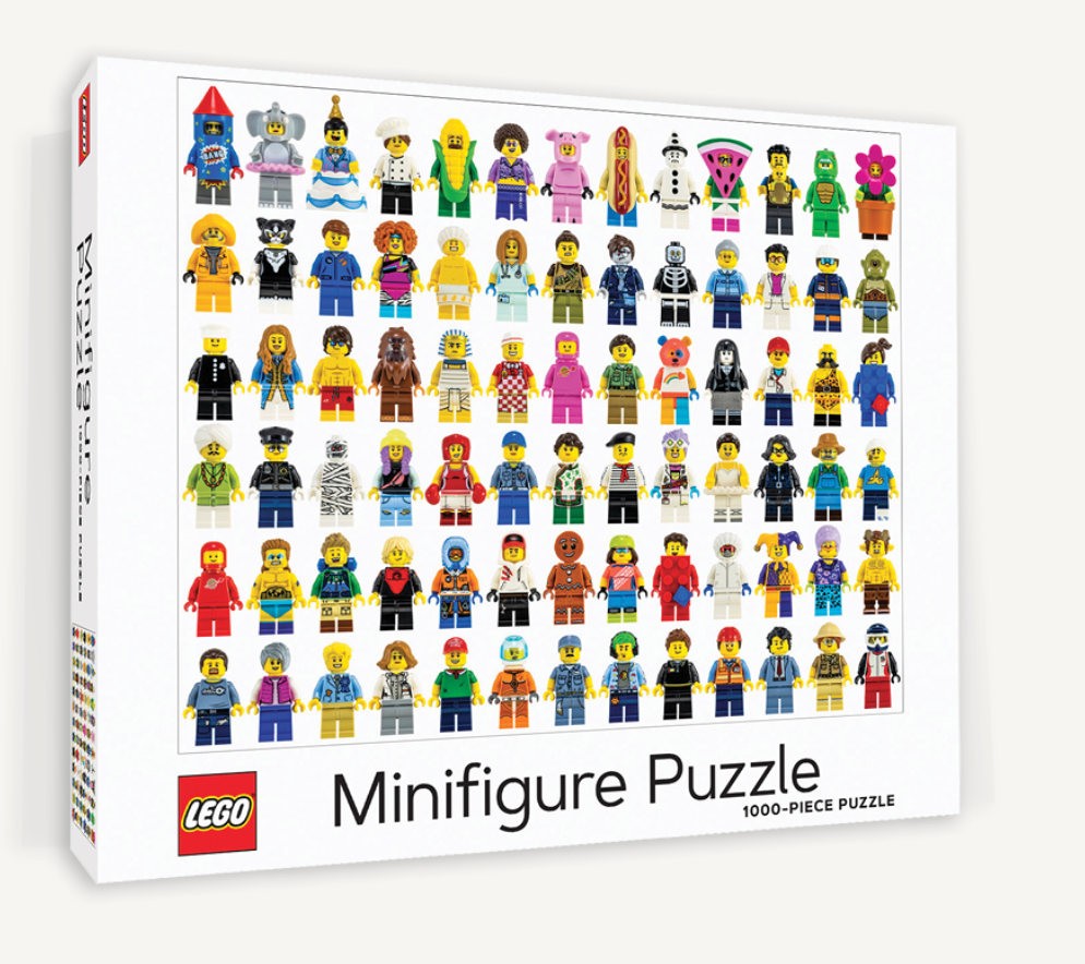 1000 Lego Mini Figure Puzzle