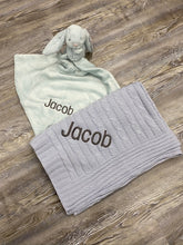 Load image into Gallery viewer, Elegant Baby Cable Knit Blanket