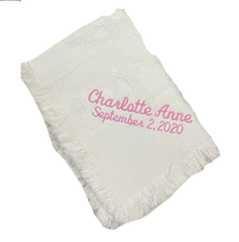 Load image into Gallery viewer, Basketweave Blanket