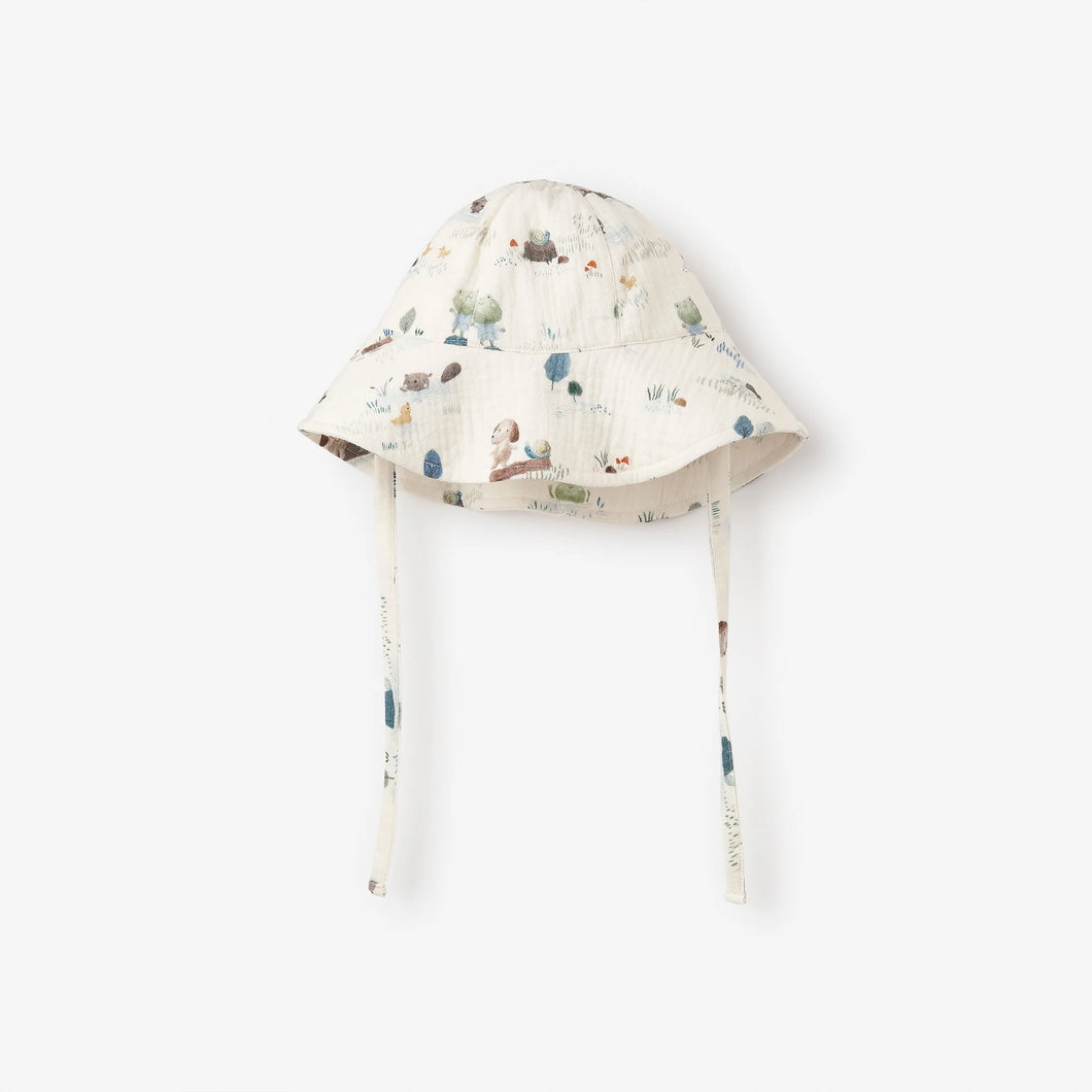 Elegant Baby Sunhat 0-12m