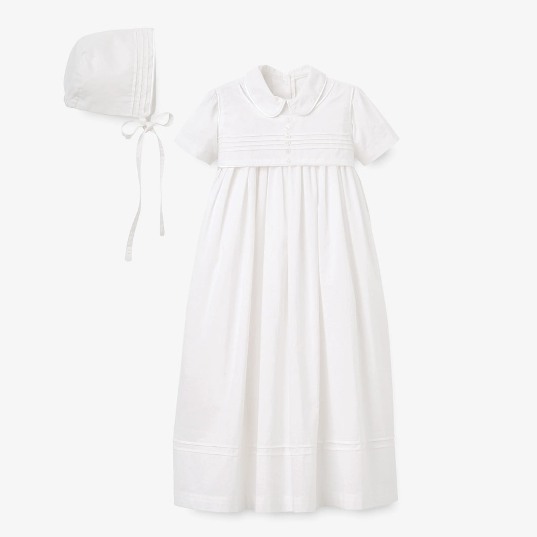 Elegant Baby Boys Christening Gown