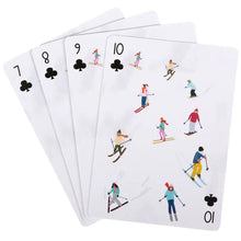 Load image into Gallery viewer, Skiing Fun Playing Cards
