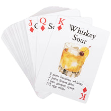 Load image into Gallery viewer, Cocktail Recipes Playing Cards
