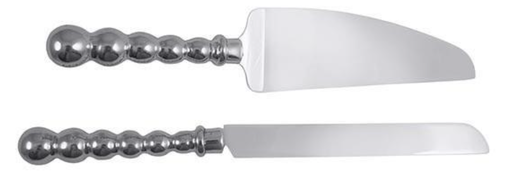 Mariposa Pearled Cake Server - Thumbnail 3