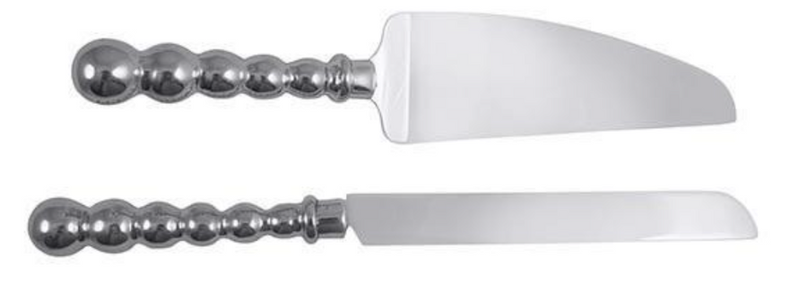Mariposa Pearled Cake Server - Thumbnail 4