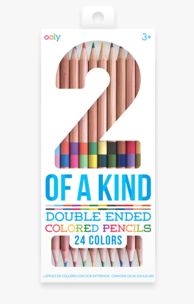 Ooly 2 of a kind coloring pencils