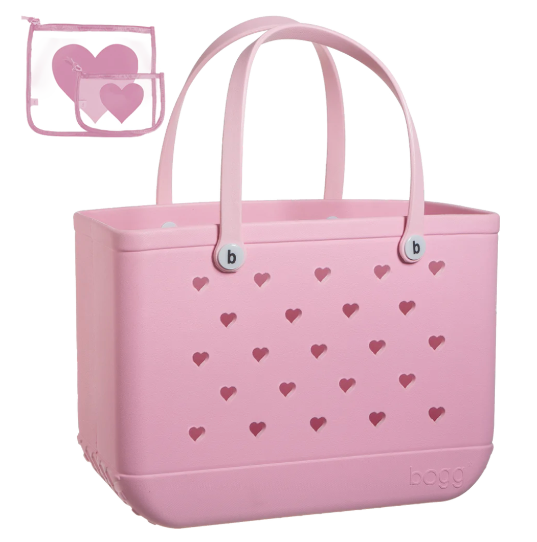 ☘ The Original Bogg Bag Blowing Pink Bubbles buy Large Tote Immediate Ship☘ 524564