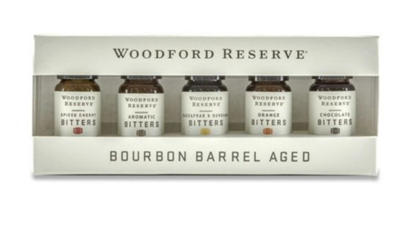 Bourbon Barrell Woodford Bitters Dram Set